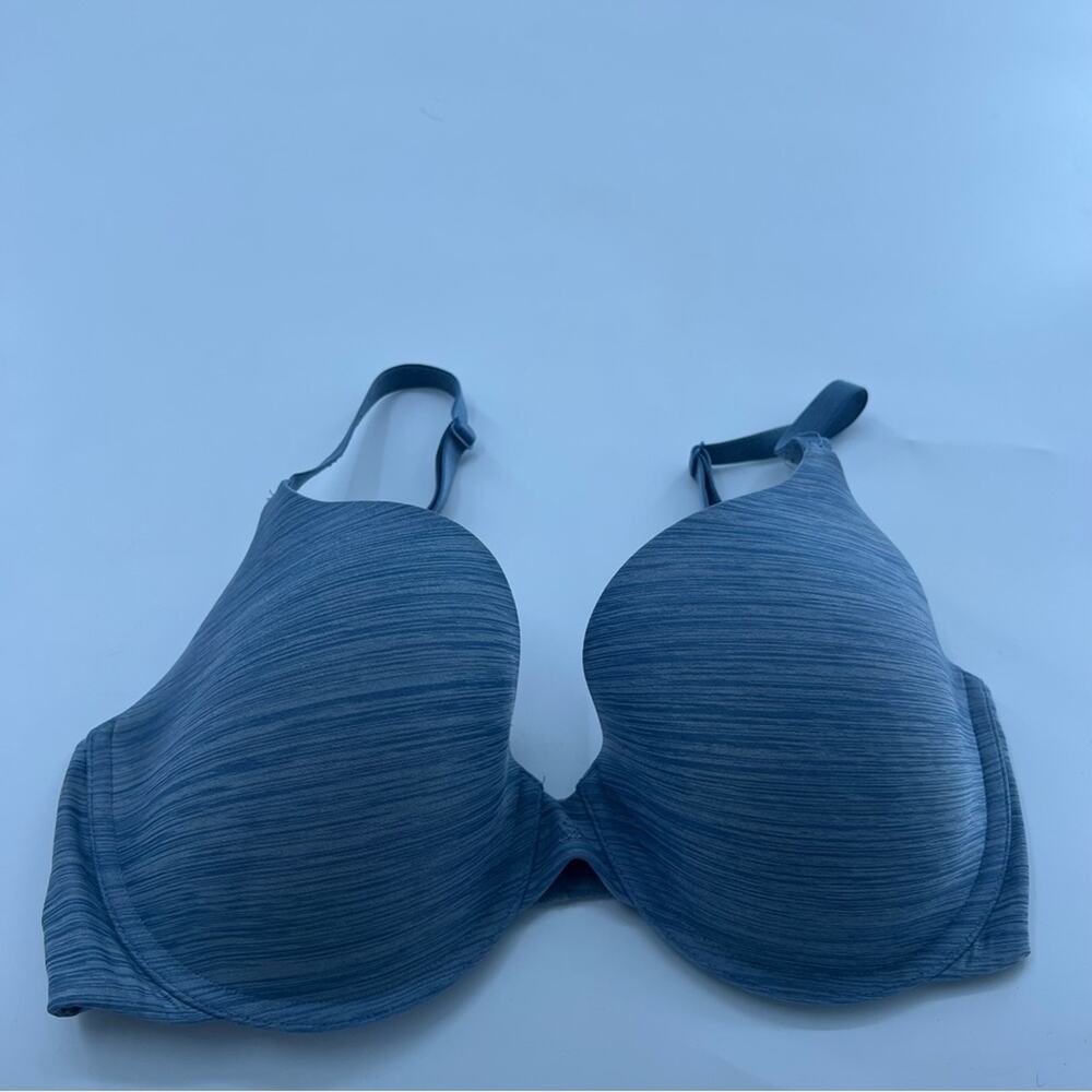 Victoria’s Secret Uplift Semi Demi Bra Blue Women’s